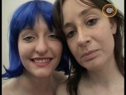 Sexy Lesben bei einem heißen Gangbang